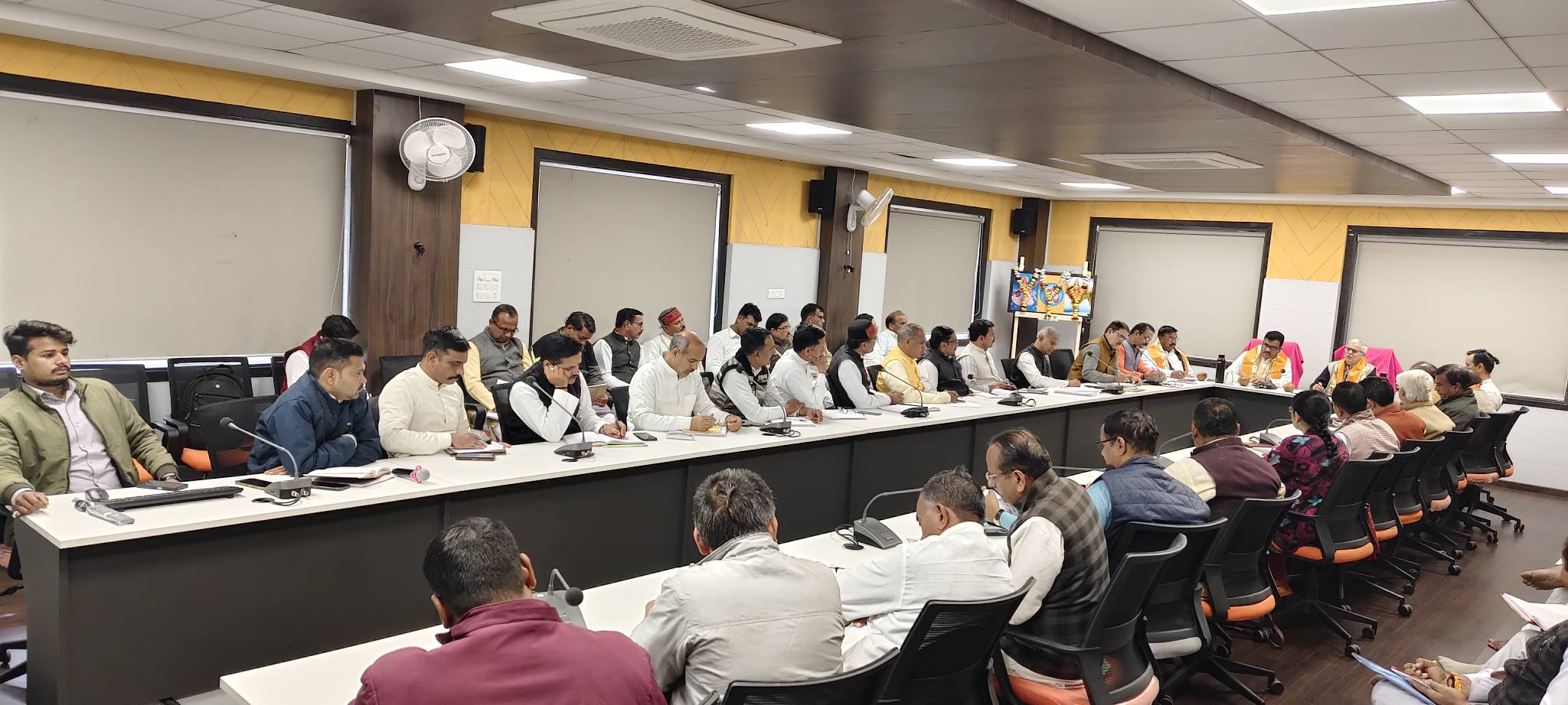 अखिल भारतीय महामंत्री श्रीमान देशराज जी शर्मा ने प्रवास के दौरान